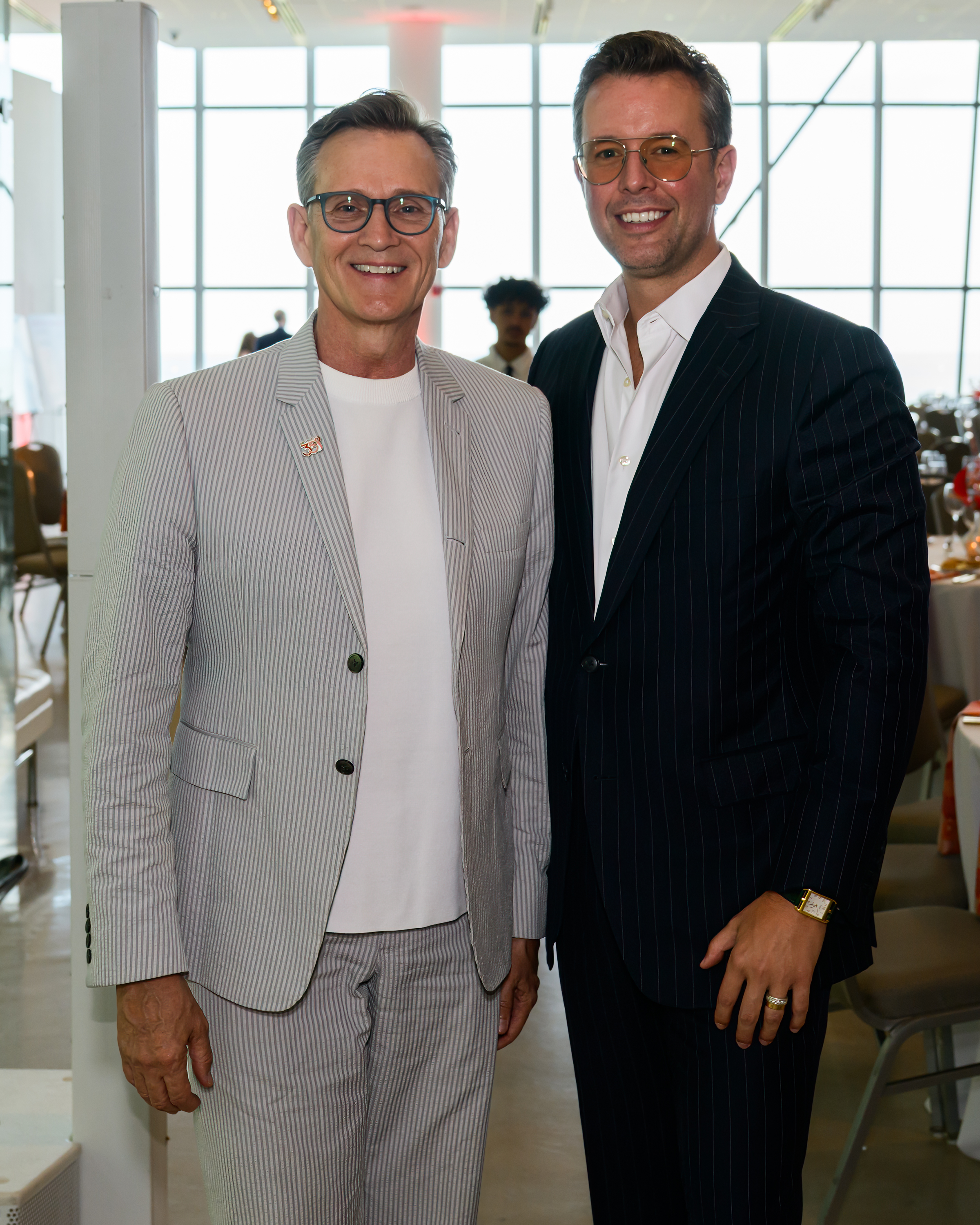 Michael Anderson (CDHF Managing Advisor) and Andrew Caruso